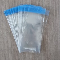 굿백 EL724 친환경 생분해 폴리백 접착 속비닐 OPP대체 투명 11X20 200매, 100매