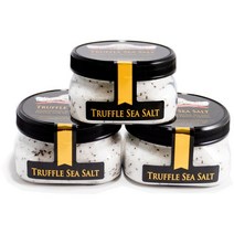 Caravel Gourmet Italian Black Truffle Sea Salt 카라벨 고메 이탈리아 트러플 솔트 송로 버섯 소금 113g 3통, 한세트(세팩)
