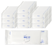 세이크린 일회용 물티슈 200매, 1개