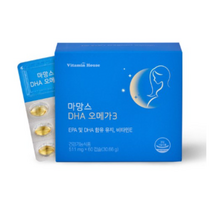 비타민하우스 마망스 DHA 오메가3 30.66g, 60정, 15개