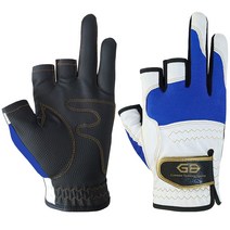 GBmild 뉴/프리미엄글러브 3컷 스판장갑 남녀공용 춘추 GB낚시장갑 여성용, 블루 XS