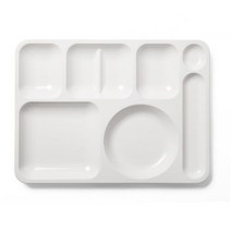 PC 50 식판 병원용 플라스틱 급식 구내식당 수저 분리, PC 식판 ULCOM-50 그린
