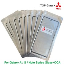 휴대폰액정수리 폰수리 LCD 10 개/몫 유리 OCA 삼성 전자 A10 A20 A30 A40 A50 A60 A70 A80 A90 S10e S10 S20 S21 S22 FE 터치, [15] S20 FE 2020