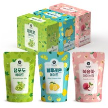 맥널티 에이드 3종 190mlx30팩(복숭아10+블루레몬10+청포도10) /신제품, 30개, 190ml