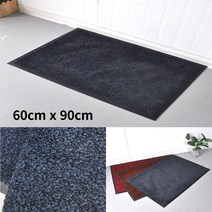 교무실 강의실 입구 미끄럼방지 바닥매트 블루그레이 60X90cm 진흙털이용