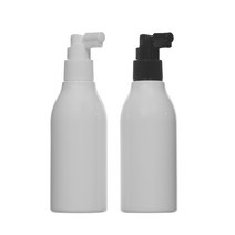 허브스프레이 헤어 스프레이용기 검정 흰색캡 20~500ml, 200ml, 백색용기(F) 검정캡