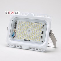 선박 차량용 LED투광기 80W 12V 24V 하얀빛 DC 밧데리연결, 1개