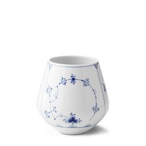 Royal Copenhagen 로얄코펜하겐 블루 플루티드 플레인 피겨린 도자기 베이스 화병 꽃병 M (15cm)