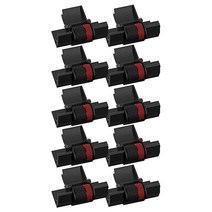 캐논 HR-100TM HR-150TM에 사용되는 IR-40T MP-12D 계산기 잉크 롤러 프린터 리본에 대한 10Pack 교체, 보여진 바와 같이, 하나