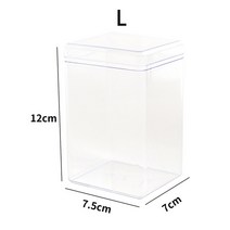 건담 레고 베어브릭 피규어 장식장 진열장 아크릴 케이스 데스크탑 스토리지 박스 인형, l