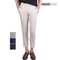 BANESSOHomme9부 여름솔리드 남성슬랙스 C20n23