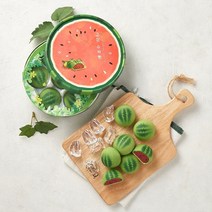 디저트 간식 고창 수박빵 어린이집 과일빵 7본입, 12본입+쇼핑백 (당일출고)