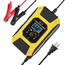 foxsur 12v 7a 7 단계 펄스 배터리 충전 딥 사이클 ef, AU 플러그