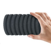 리필 듀얼 원통 스펀지 여과기 필터 테트라 쌍기 타입 걸이식여과기 집똥기 더블스마트여과기, 2-스펀지필터리필-m