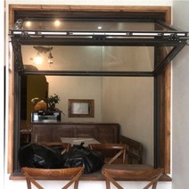 폴딩도어 접이식 창문 Net red 푸시 업 창 리프트 다운 풀 상점 알루미늄 프로파일 도어 및 통합 제조업체 사용자 정의, 베이징 예약 측정 보증금 (측정