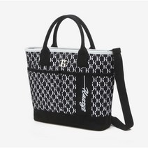 헤지스 골프 HAZZYS GOLF 블랙 프리미엄 오리진 H패턴 여성 토트백