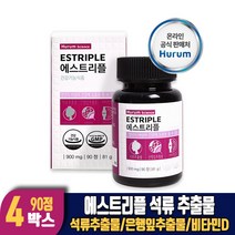 석류 추출물 갱년기 여성 건강 도움 영양제 건강기능식품, 4개, 90정