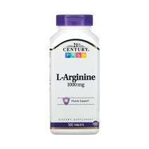 21세기센트리 엘아르지닌 L아르기닌 1000mg 100정, 1개, 기본