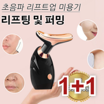 [두 개가 더 할인] 초음파 목걸이 도입기 전방위 리프팅 퍼밍 전동 안마기 미용기, 도입기*2+2