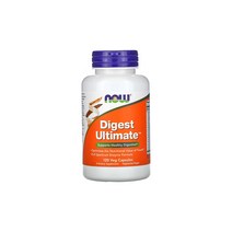 나우푸드 Digest Ultimate 120베지캡슐 브로멜라인 누룩 아밀레이스 단백질분해효소 라이페이스 아스페르길루스 프로테이스 펩티데이스 락테이스 셀룰레이스 펙티나아제 피테이스