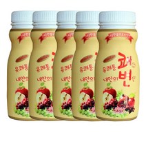 유쾌통쾌 내안의 변신 쾌변 병5개 100ml 요구르트맛 185kal, 5개