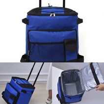 캐리어 쿨러백(블루) 캠핑아이스박스 소형보냉가방 캠핑쿨러백