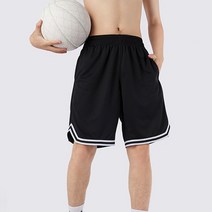 트레이닝반바지 운동복 스포츠웨어 쇼트 농구 IS-SG04, 블랙_XL