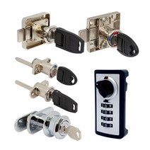 사각키 정면키 캐비넷 락카 사물함 서랍장 잠금장치, 07_사각표시형키26mm-개별키