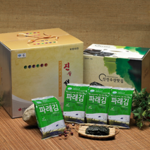 #보령대천신진수산맛김#할머니+엄마+손녀#3대정성#파래식탁김 15g, 파래식탁김15g x 30봉