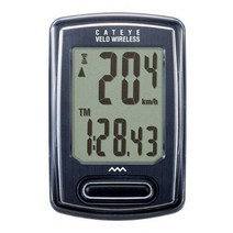 [캣아이] VT-230W 무선 자전거 속도계 벨로 로드 MTB, 검정