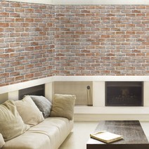 욕실 벽 식탁 싱크대 가구 리폼 타일시트지, SHPS-21213벽돌