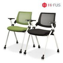 하이퍼스 HFC-5016W 엑스코 수강용 의자 학생 연수용, 그린