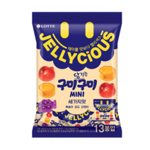 롯데제과 구미구미 미니 195g, 100개