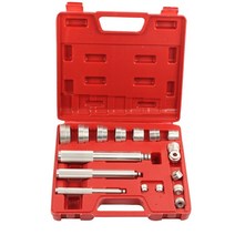 MRCARTOOL 17PCS 휠베어링 오일씰 도입 공구세트 알루미늄 베어링 씰 드라이버 탈거 공구