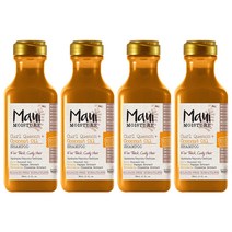 마우이모이스처 컬 퀜치 + 코코넛 오일 샴푸, 4개, 385ml