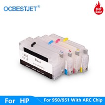 프린터 잉크 호환 950 951 HP Officejet Pro 8100 251dw 276dw 프린터 용 빈 리필 잉크 카트리지