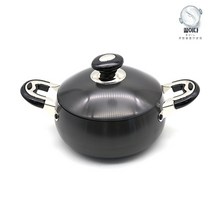 끓이다 국내생산 경질양수냄비 18cm~26cm 업소용 가정용, 24cm
