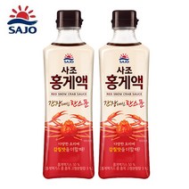 [사조] 홍게액 500ml, 2병