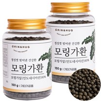인도 기적의나무 모링가 환 MORINGAOLEIFERA 세계 10대 슈퍼푸드 식품, 2개, 150g