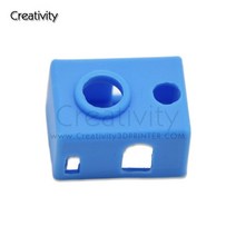 35pc mk8 실리콘 양말 커버 ender3 s1 cr10 sidewinderx1 3d 프린터 hotend 용 알루미늄 블록 v5v6volcano 실리콘 양말, 10pc, v6 pt100