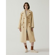 [제이에스엔와이 여성] [[21FW]] JYCO1D907Y1 [jsny x kimmi] Boucle Double Coat [BUTTER YELLOW]