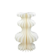 행사장 진열대 접이식 종이 플리마켓 전시대 선반, 흰색 40CM 직경 높이 80CM