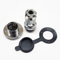 써큘러 커넥터 항공단자 25mm 2P~12P 커넥터 항공잭 원형세트, 써큘러 원형세트, 12P