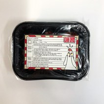 닥쌀 국내산 순살 차갑게 먹는 매콤 수제 아이스 닭강정 원조 간식 안주 간편식 혼술 혼밥 밀키트 선물 생일 여행 배낭 리조트 팬션 기숙사 배낭여행 맛집 낚시 낚시음식 등산 등산음식, 1팩, 250g