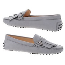 토즈 [TODS] 23SS 여성 고미니 더블T 로퍼 XXW00G0BU60 06S B415