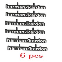 bmw 에어덕트 바디킷 그릴 m패키지 스포일러6PCS 자동차 오디오 Bmw X1 E84 X3 F25 X5 F15 F20 F30 F10 F11, 02 6PCS HARMAN B_02 For Bmw X2