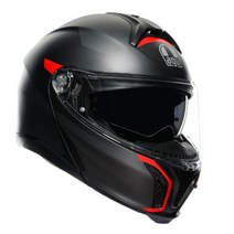 AGV 헬멧 Tour modular FREQUENCY MATT GUNMETAL/RED, L