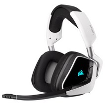 커세어 VOID ELITE RGB WIRELESS 게이밍 헤드셋 화이트 (무선), 선택하세요