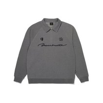[국내매장정품] 브라운브레스 상의 PRESSURE CREWNECK - GREY (맨투맨 티셔츠 집업)