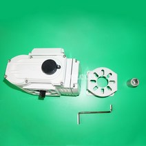 Type-16 30W/F 160Nm 전기 버터 플라이 밸브 구동 장치 on/off 전동 액추에이터 밸브 AC110V/AC220V/AC380V, 01 AC110V